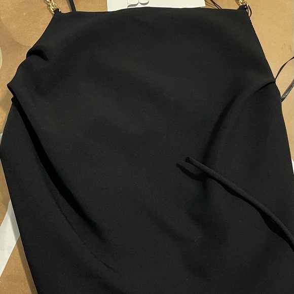 Zara black open back crop top - Picture 6 of 6